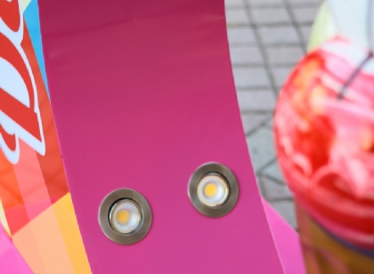 Icecream stand promotion