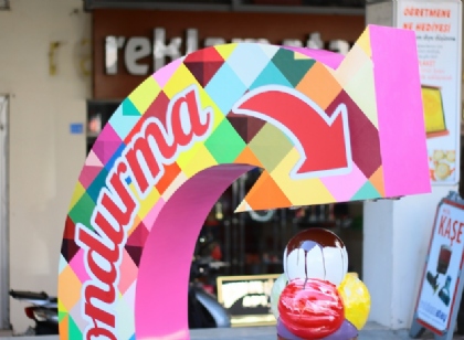 Dondurma maketi tabela