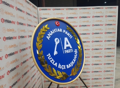 Anahtar Parti Tuzla İlçe Başkanlığı Metal Çelenk