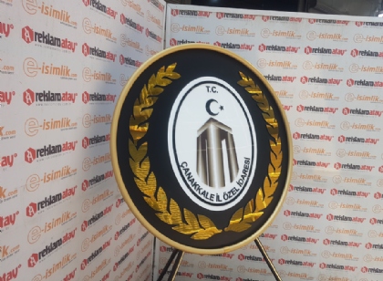 Çanakkale İl Özel İdaresi Metal Çelenk