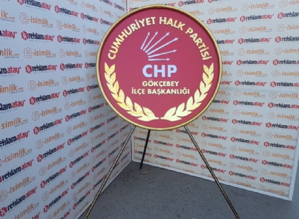 CHP METAL ÇELENK Gökçebey İlçe Başkanlığı