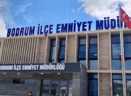 Polis Logosu, Kabartma Krom, Bodrum İlçe Emniyet Müdürlüğü