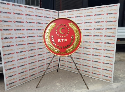 BTP Kartal İlçe Başkanlığı Metal Çelenk