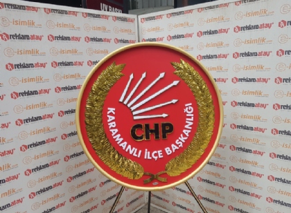 chp metal çelenk tören çelenkleri