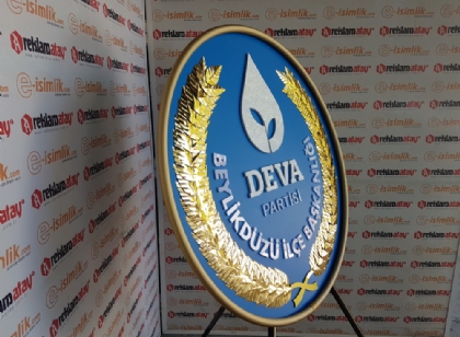 Deva Partisi Metal Çelenk Beylikdüzü