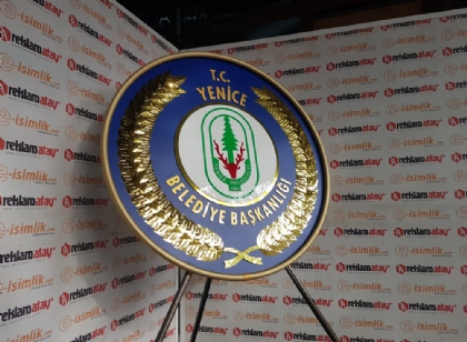 metal çelenk özel tasarım