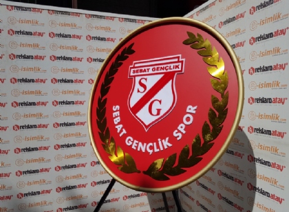 Sebat Spor Metal Çelenk