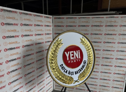 yeni,parti,tören,çelenk